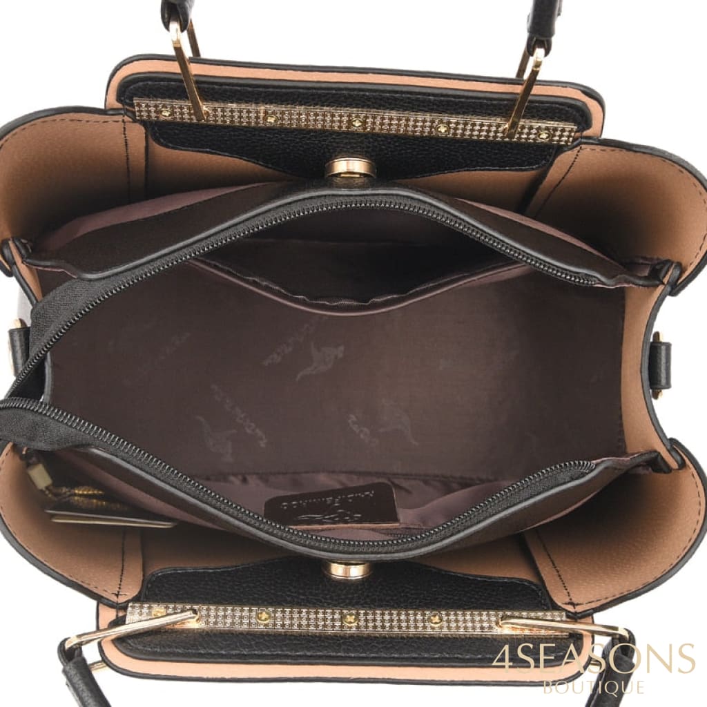 Women Soft Leather Handbags Luxury Designer 3 Layers Shoulder Crossbody Bags Ladies Large Capacity