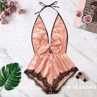 Baby pink lace