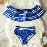 Blue and White