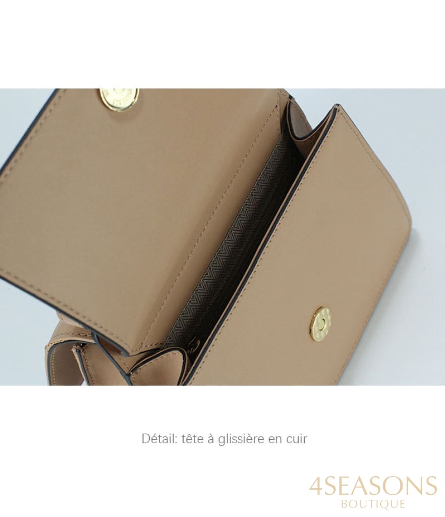 Gosloon Women&#39;S Bag Luxury Designer Handbag New Saddle Genuine Leather Famous Brand One Shoulder