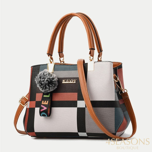 Luxury Vintage Shoulder Bags For Women Multi-Pocket Pu Leather Crossbody Bag Messenger Handbag Totes