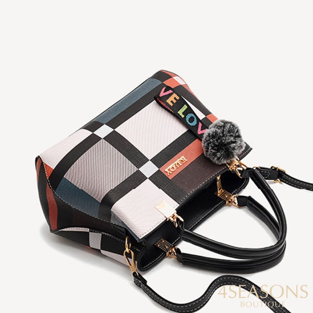 Luxury Vintage Shoulder Bags For Women Multi-Pocket Pu Leather Crossbody Bag Messenger Handbag Totes