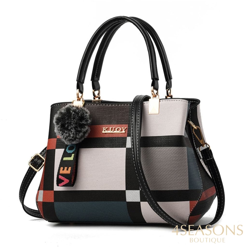 Luxury Vintage Shoulder Bags For Women Multi-Pocket Pu Leather Crossbody Bag Messenger Handbag Totes