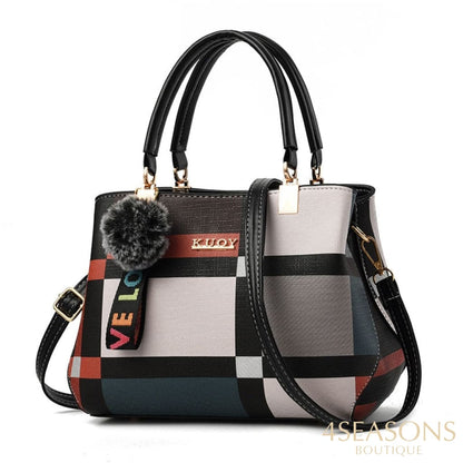Luxury Vintage Shoulder Bags For Women Multi-Pocket Pu Leather Crossbody Bag Messenger Handbag Totes