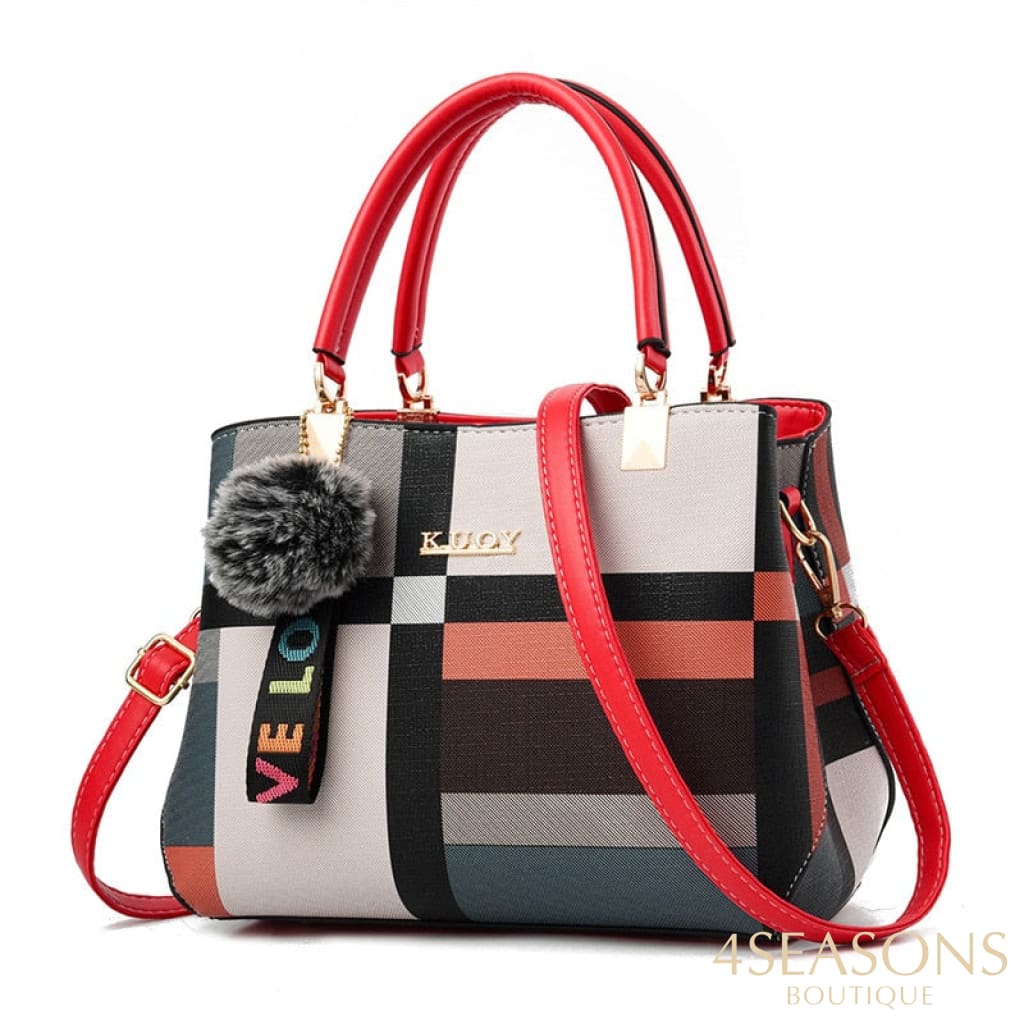 Luxury Vintage Shoulder Bags For Women Multi-Pocket Pu Leather Crossbody Bag Messenger Handbag Totes