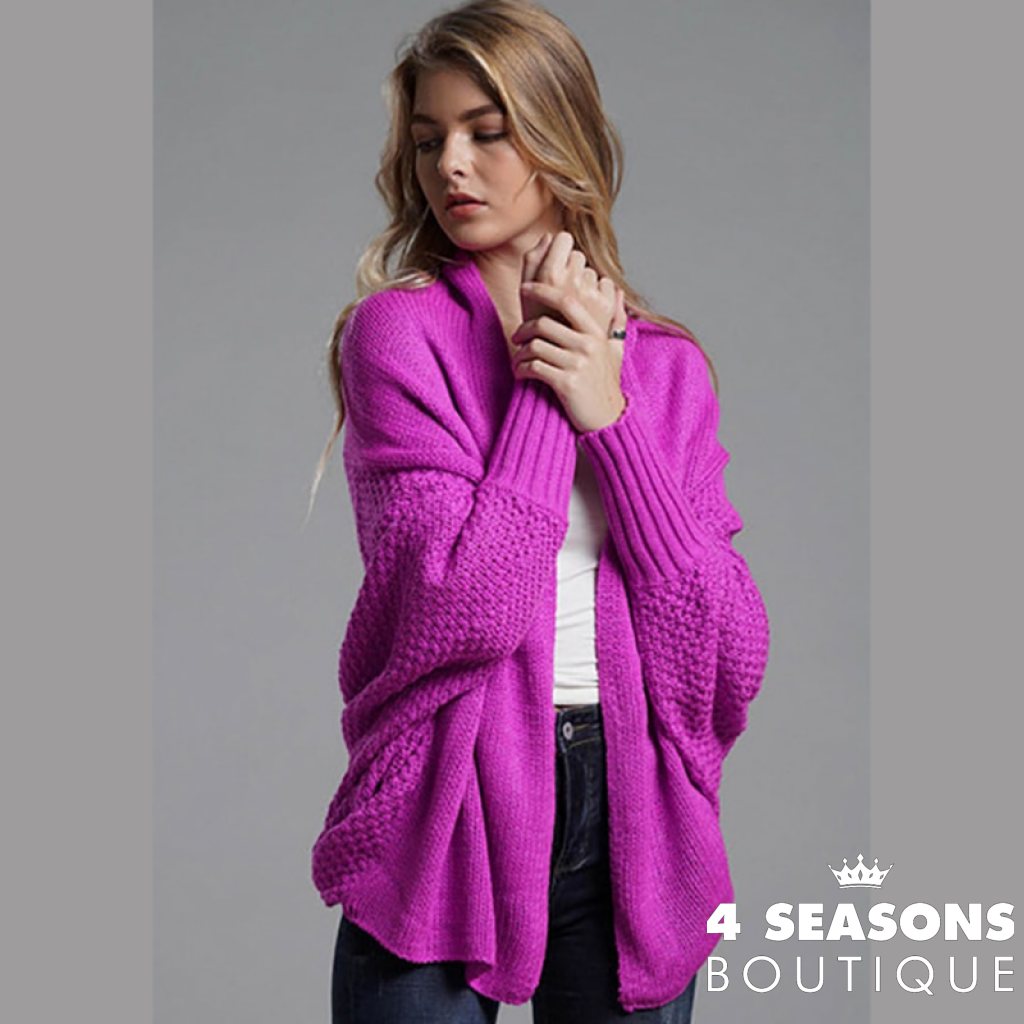 Cardigan Curto Vanda Rosa Pink / Único