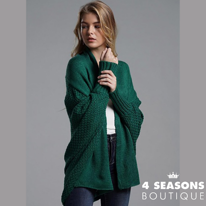 Cardigan Curto Vanda Verde / Único