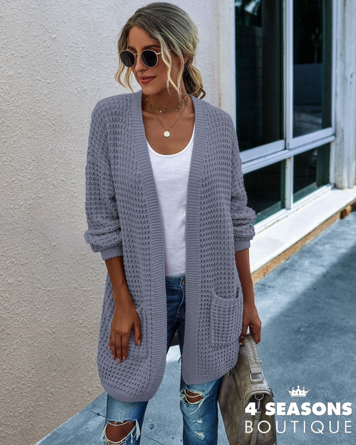 Cardigan Village Cinza / P