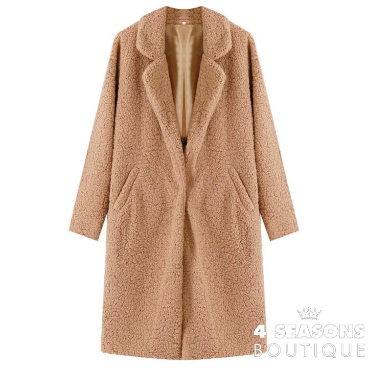 2022 Autumn Long Winter Coat Woman Faux Fur Women Warm Ladies Teddy Jacket Female Plush Outwear