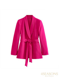 Roze blazer