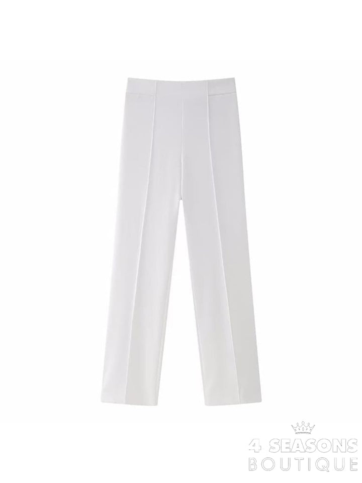 Conjunto Alfaiataria Téssya White-Pants / Xs China