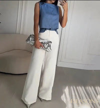 Wit en blauw