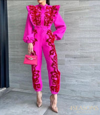Pink and Red