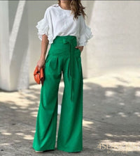 Green and White