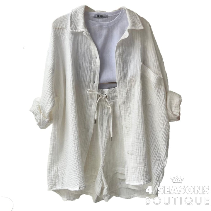Conjunto Rihanna White / S