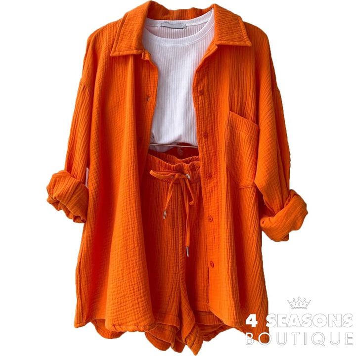 Conjunto Rihanna Orange / S