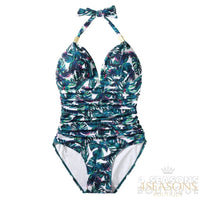 Printed Blue