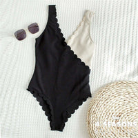 Black and Beige