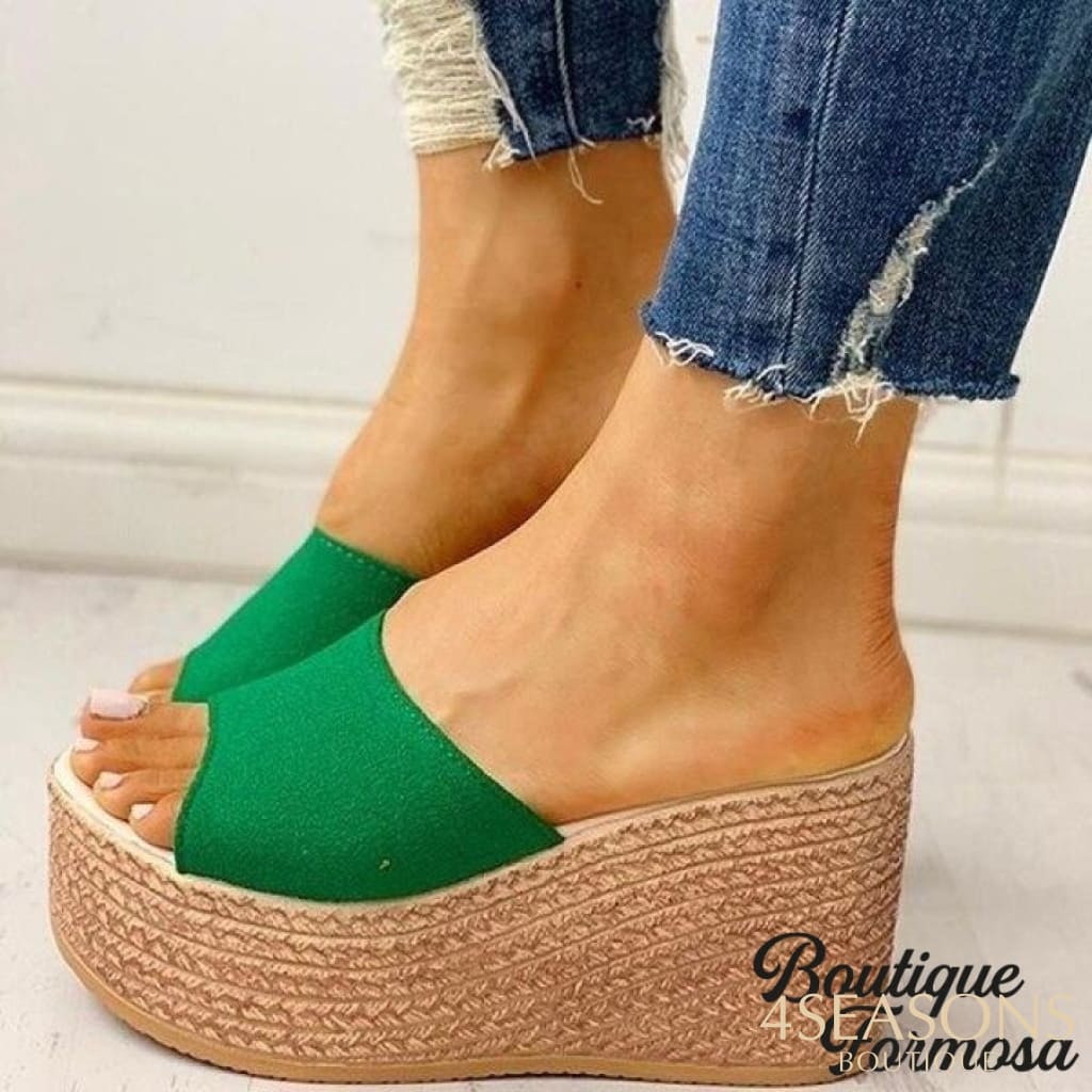 Tamanco Cassi Verde / 33 200001002