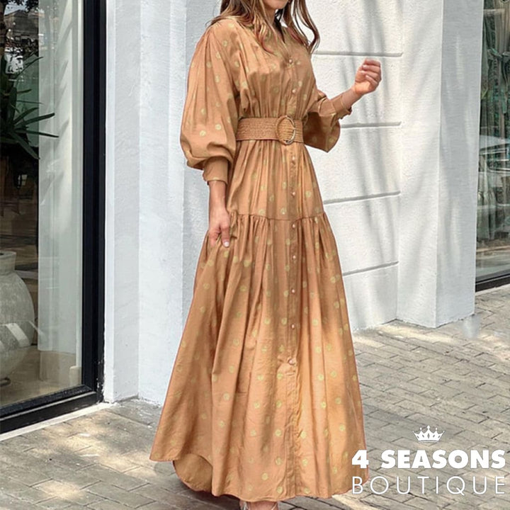 Vestido Argélia Khaki / P