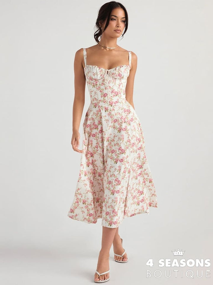 Vestido Carmin Estampa 2 / Pp
