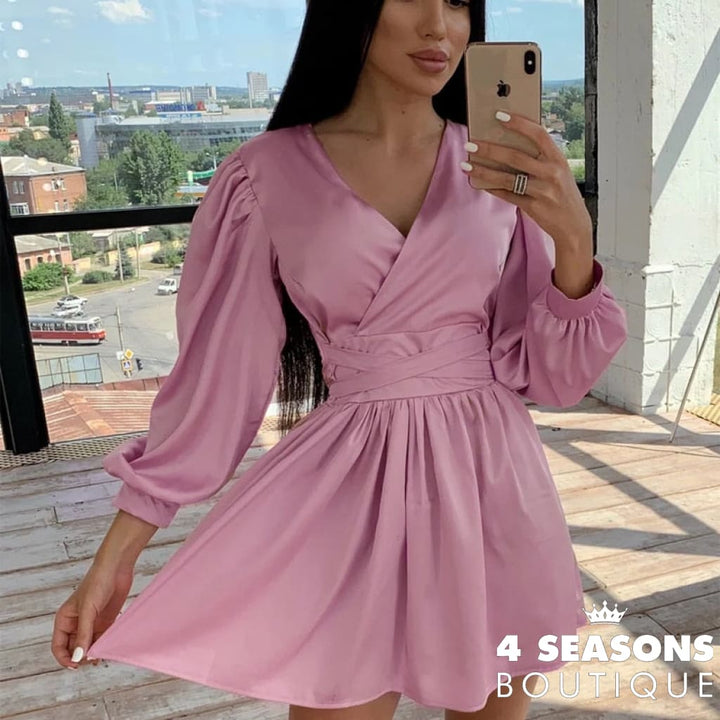 Vestido Bleame Rosa / P